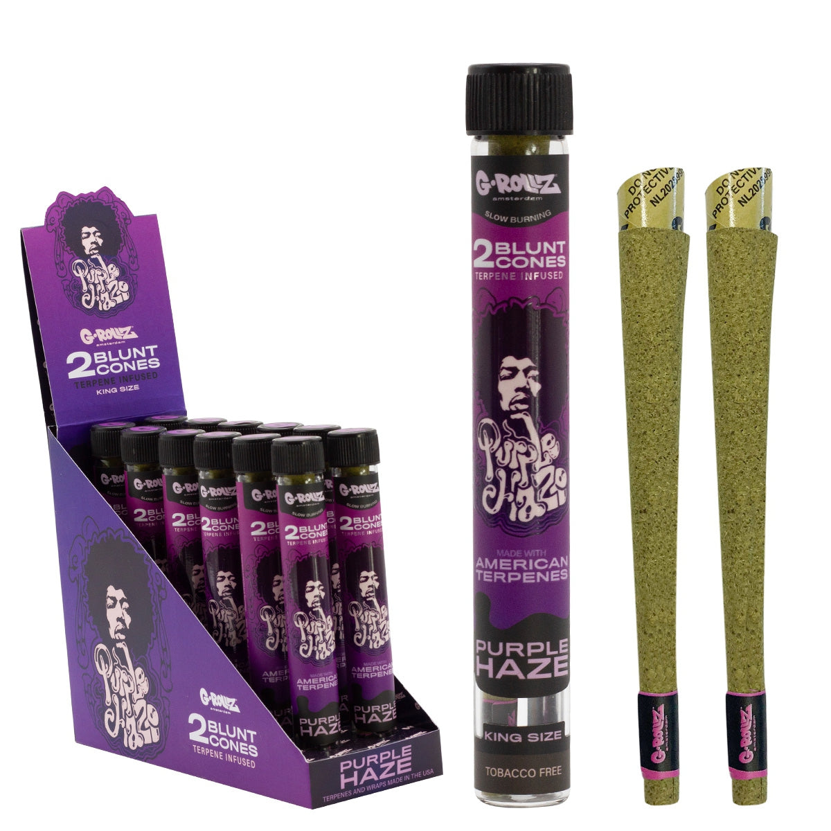 G-Rollz | "Purple Haze" Plateau à rouler