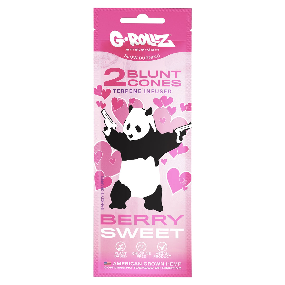 Banksy's Graffiti "Berry Sweet" Blunt Pré Roulé