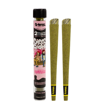 Cheech & Chong(TM) Terpene Infused Blunt Cones 'Strawberry Cheesecake'