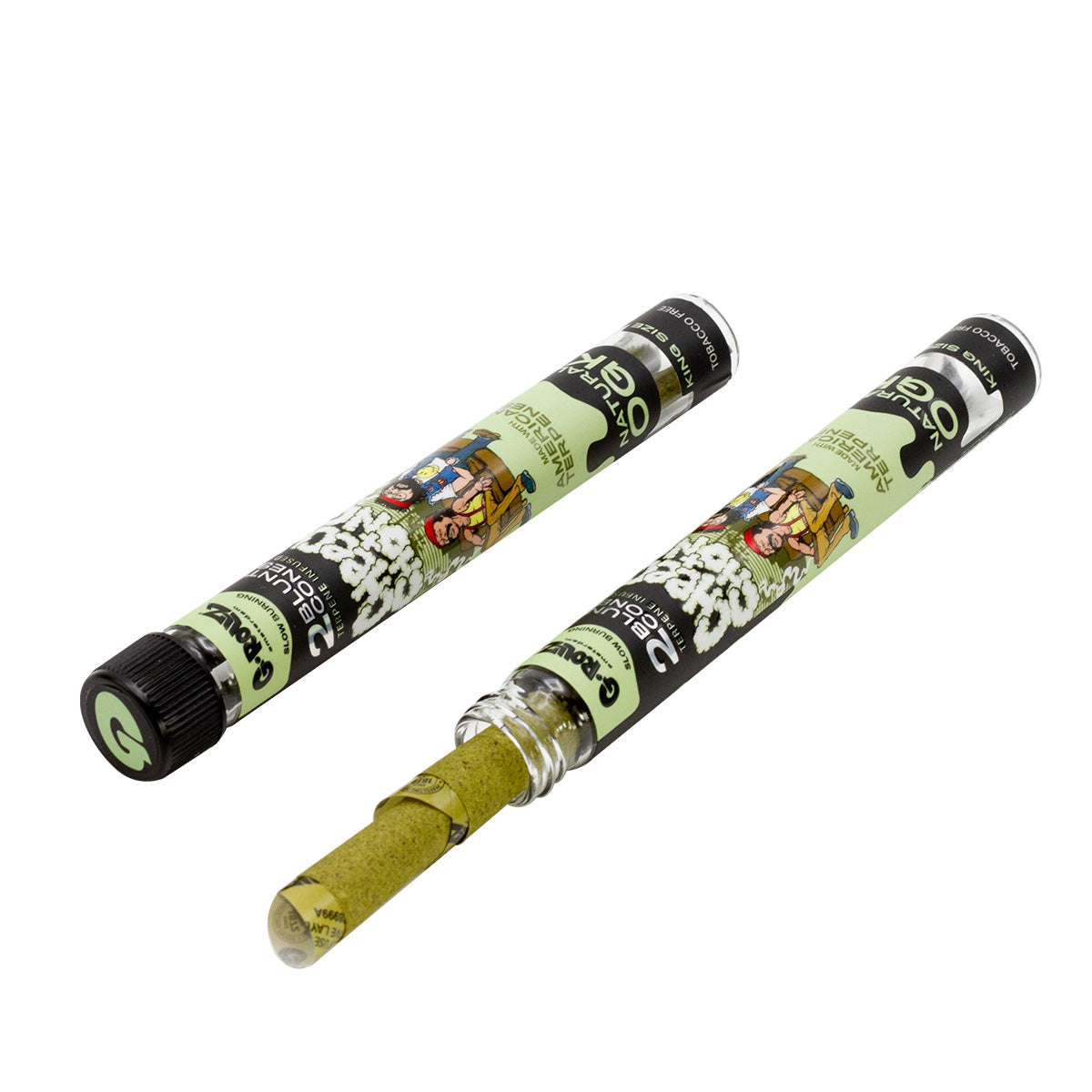 Cheech & Chong(TM) Terpene Infused Blunt Cones 'Natural OGK' (12 Pack Display, 24 Blunts)